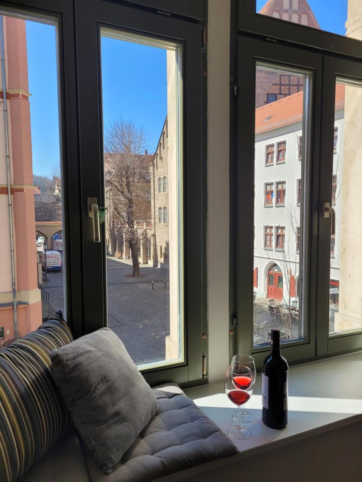 Cosel Apartment Altstadt Radfahrer Balkon Meissen Exterior photo